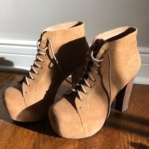 LIKE NEW Jeffery Campbell LITA boots